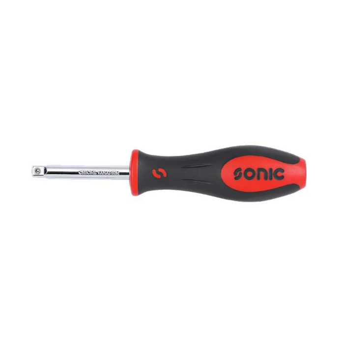 Huvudbild för Mejselhandtag För 1/4" Hylsor 150mm Svart/Röd Sonic
