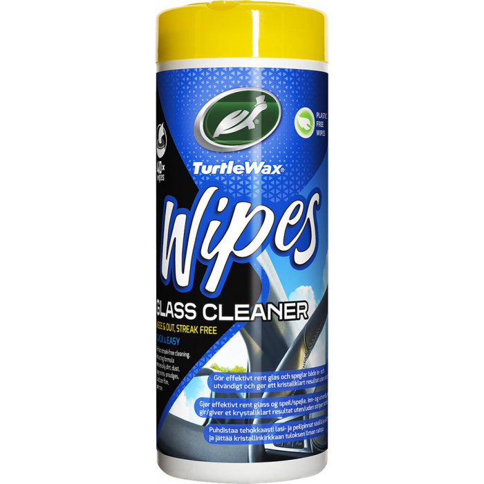 Huvudbild för Glass Wipes Turtle Wax Huvudbild för Glass Wipes Turtle Wax