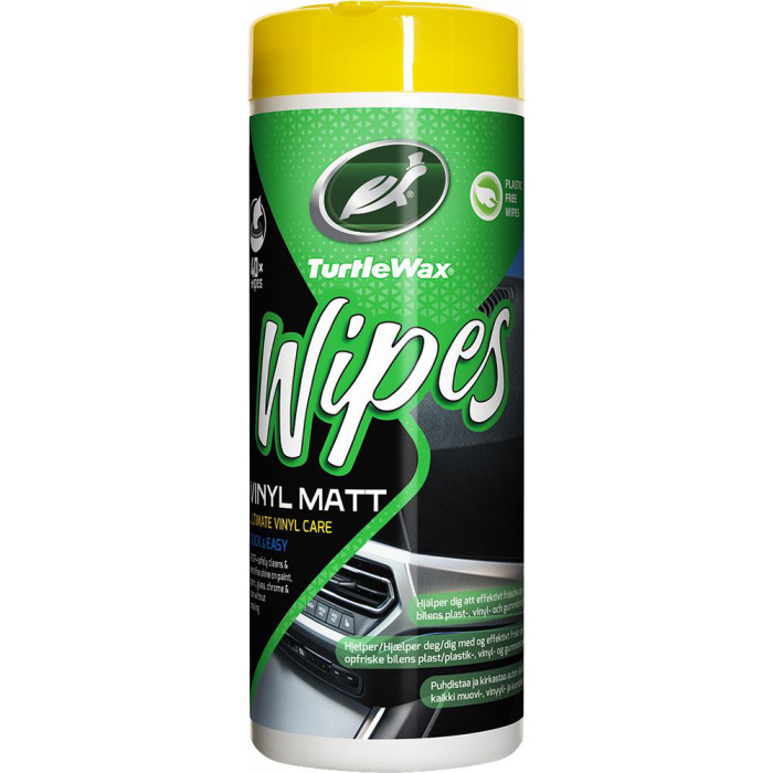 Huvudbild för Vinyl Matt Wipes Turtle Wax