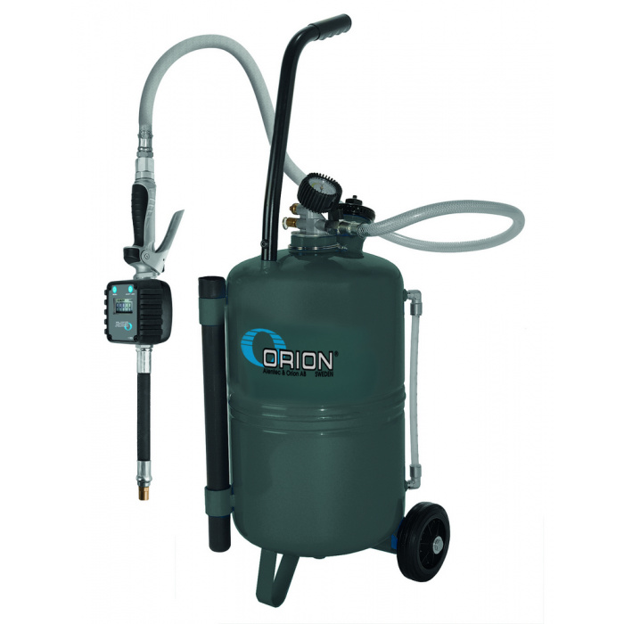 Huvudbild för Distributör olja 24L med mätverk Alentec Orion Huvudbild för Distributör olja 24L med mätverk Alentec Orion