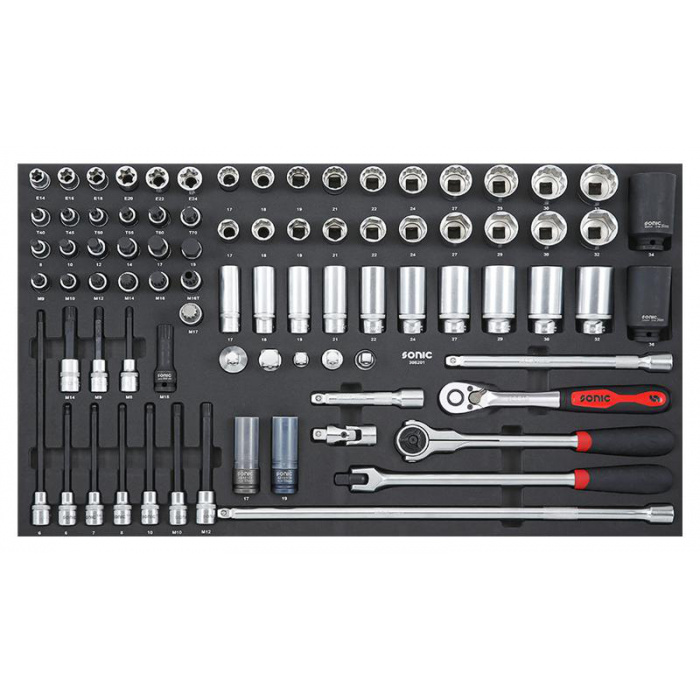 Huvudbild för Kombinationssats 1/2" SFS 82-Delar Sonic