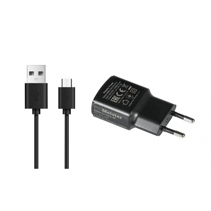 Huvudbild för USB Micro laddkabel, 1 m ProMeister