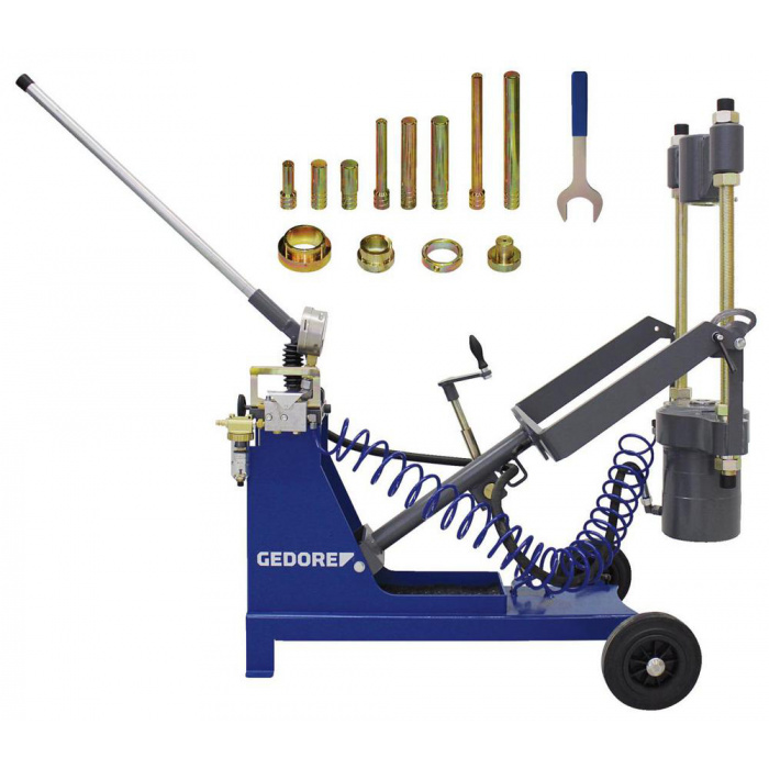 Huvudbild för King Pin Press, 65 ton, med armsats Klann