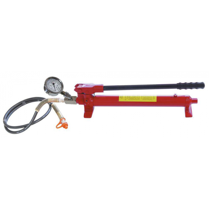Huvudbild för Hydraulisk handpump med tryckmätare, 28t Klann