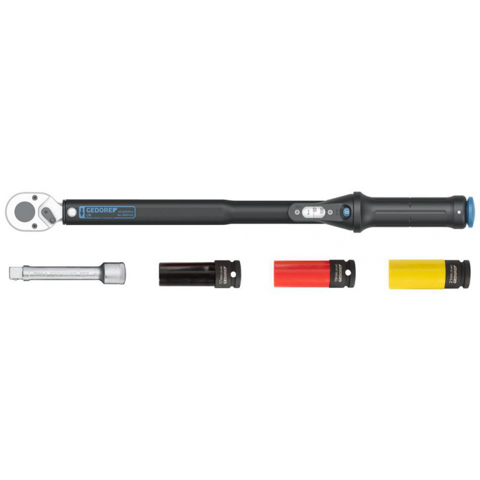 Huvudbild för Momentnyckelsats 1/2" TORCOFLEX UK 5 st Klann