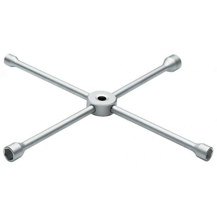 Huvudbild för Universal 4-vägs hjulnyckel 17x19 (3/4")x21x24 mm Klann Huvudbild för Universal 4-vägs hjulnyckel 17x19 (3/4")x21x24 mm Klann