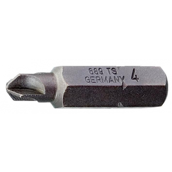 Huvudbild för Skruvmejselbits 1/4" fyrvingad TORQ-SET 2 mm Klann Huvudbild för Skruvmejselbits 1/4" fyrvingad TORQ-SET 2 mm Klann