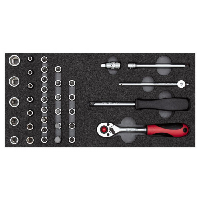 Huvudbild för Hylssats /4 2/6 CT-modul 37st Klann Huvudbild för Hylssats /4 2/6 CT-modul 37st Klann