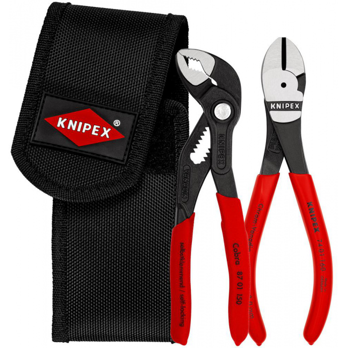 Huvudbild för Tångsats Mini, Sidavbitare & Polygriptång Knipex