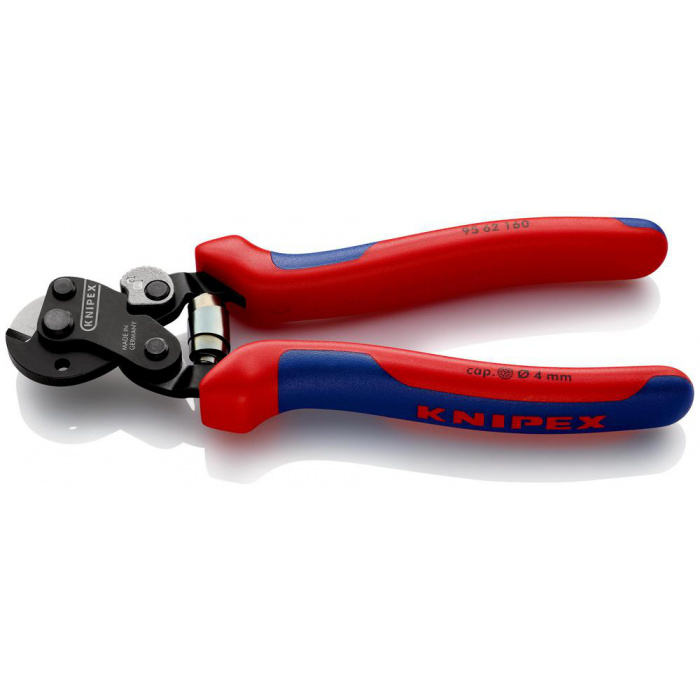 Huvudbild för Vajersax även för högfasta vajrar Med flerkomponentsöverdrag brunerat 160 mm Knipex