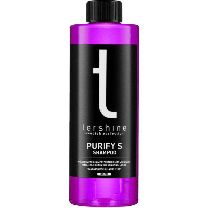 Huvudbild för Purify S - Keramiskt schampo Hallon Tershine Huvudbild för Purify S - Keramiskt schampo Hallon Tershine