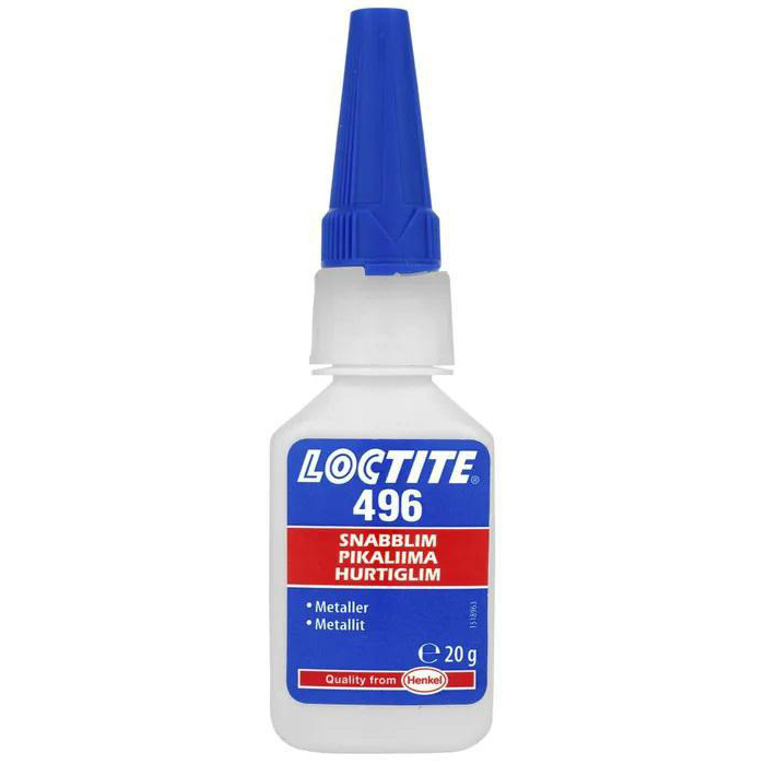 Huvudbild för Loctite 496 20gr Henkel Huvudbild för Loctite 496 20gr Henkel