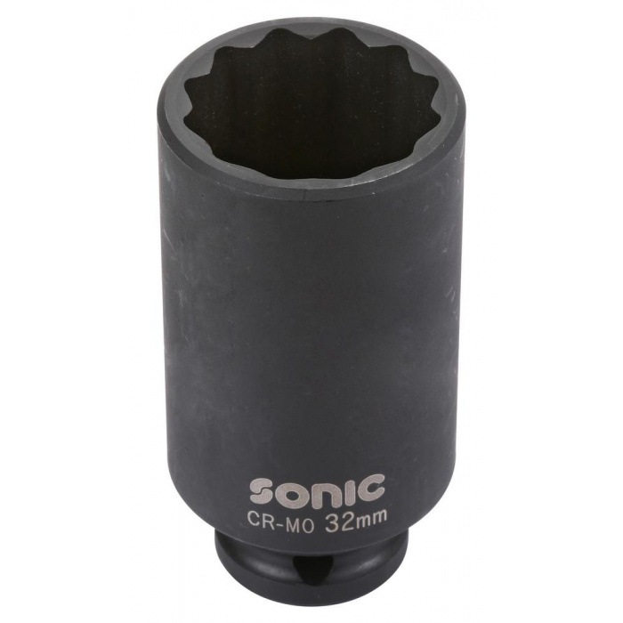 Huvudbild för Hylsa 1/2" 12-kant kraft lång 32 mm Sonic