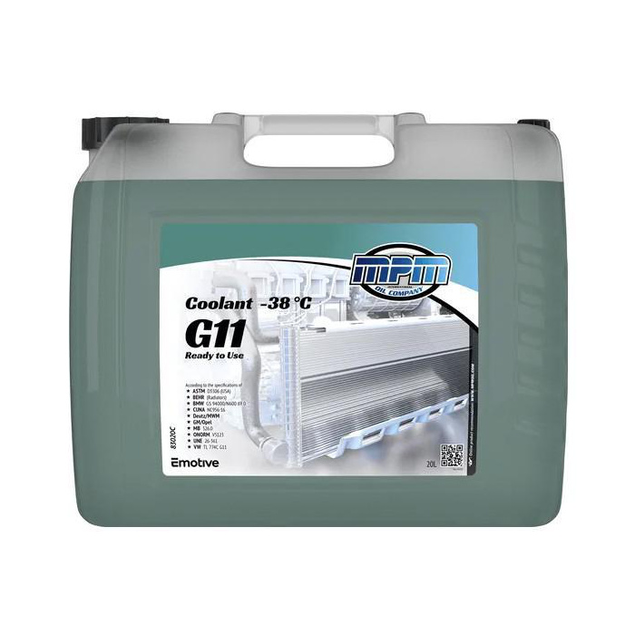Huvudbild för Glykol G11 Ready Mixed -38°C - 20 liter MPM