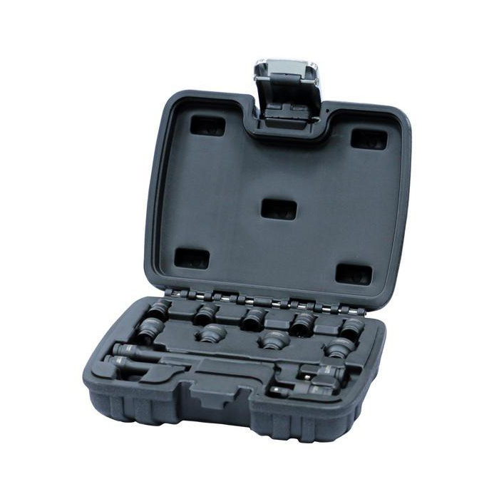 Huvudbild för Hylssats 1/4" Stubby 12-Delar ProMeister