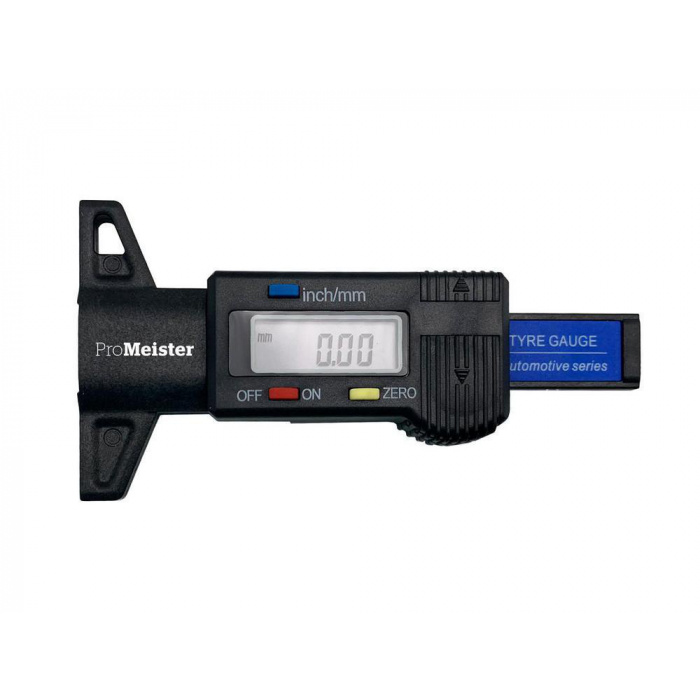 Huvudbild för Däckmönsterdjupsmätare Digital ProMeister