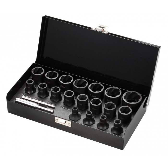 Huvudbild för Spiralhylssats 1/2" 8-27 mm 21-Delar ProMeister