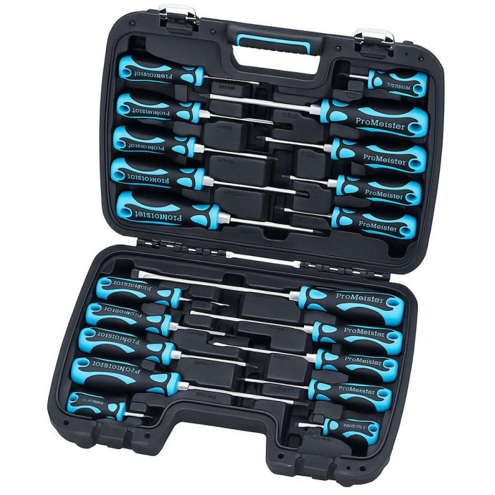 Huvudbild för Skruvmejselsats 20-Delar ProMeister