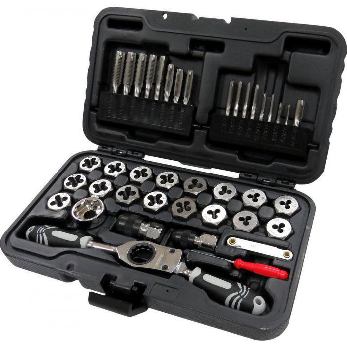 Huvudbild för Gängverktygssats M3-M12 40-Delar ProMeister