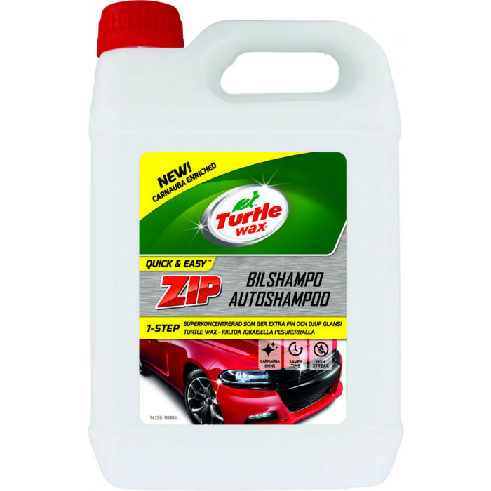 Huvudbild för Zip Bilshampoo Turtle Wax Huvudbild för Zip Bilshampoo Turtle Wax