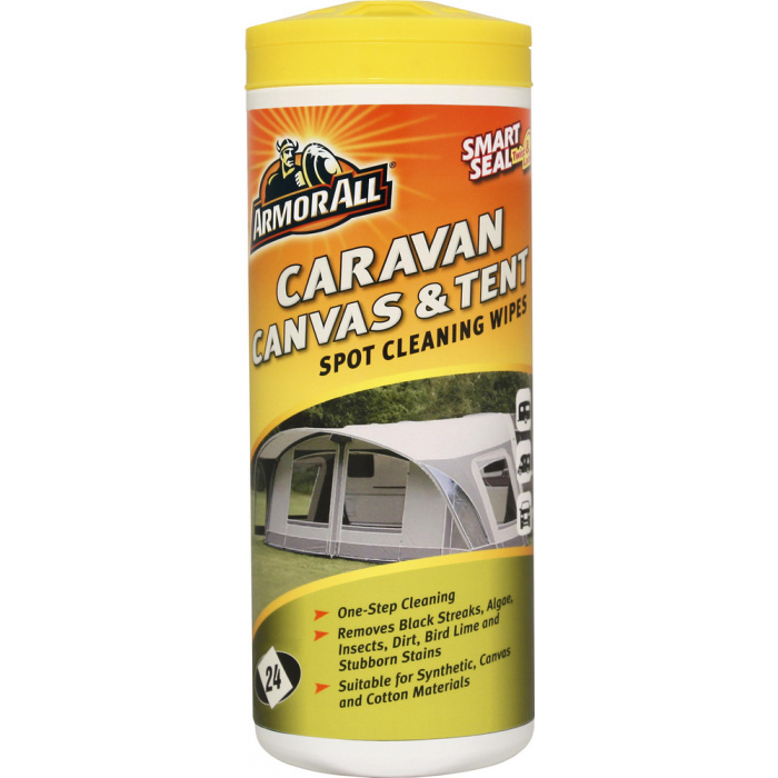 Huvudbild för Caravan Canvas & Tent Spot Cleaning Wipes Armor All Huvudbild för Caravan Canvas & Tent Spot Cleaning Wipes Armor All