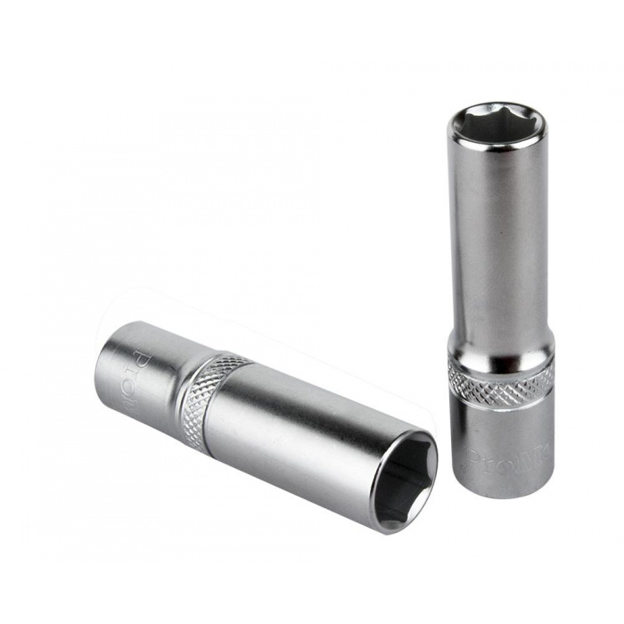 Huvudbild för 6-kanthylsa, långa 3/8" 8 mm ProMeister Huvudbild för 6-kanthylsa, långa 3/8" 8 mm ProMeister