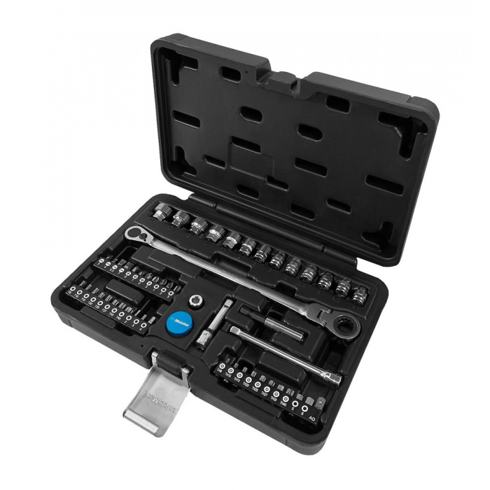 Huvudbild för Bits & Hylsor Med Extra Låg Profil 52-Delar ProMeister