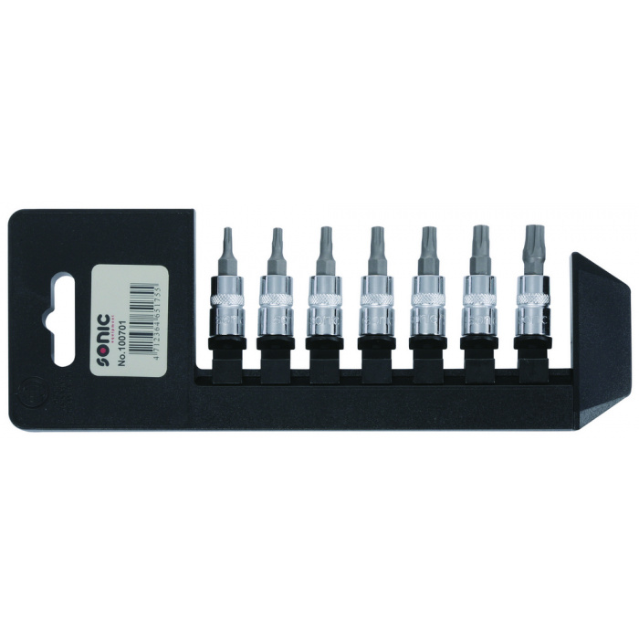 Huvudbild för Hylssats 1/4" Torx Plus Med Hållare 7-Delar Sonic