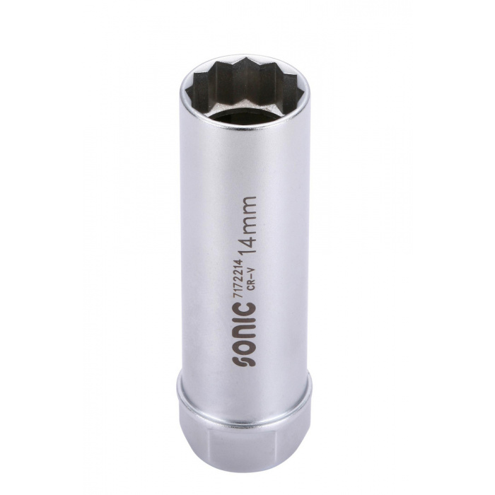 Huvudbild för Tändstiftshylsa clipsfäste 3/8", 6-kant, 14 mm Sonic Huvudbild för Tändstiftshylsa clipsfäste 3/8", 6-kant, 14 mm Sonic