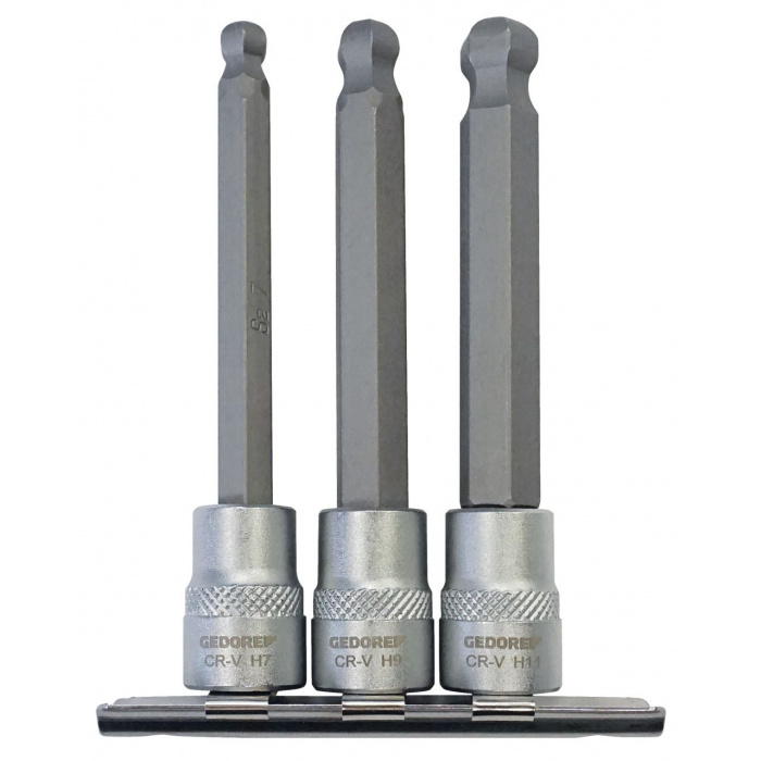Bild av Skruvmejselhylsor set 3/8" Klann