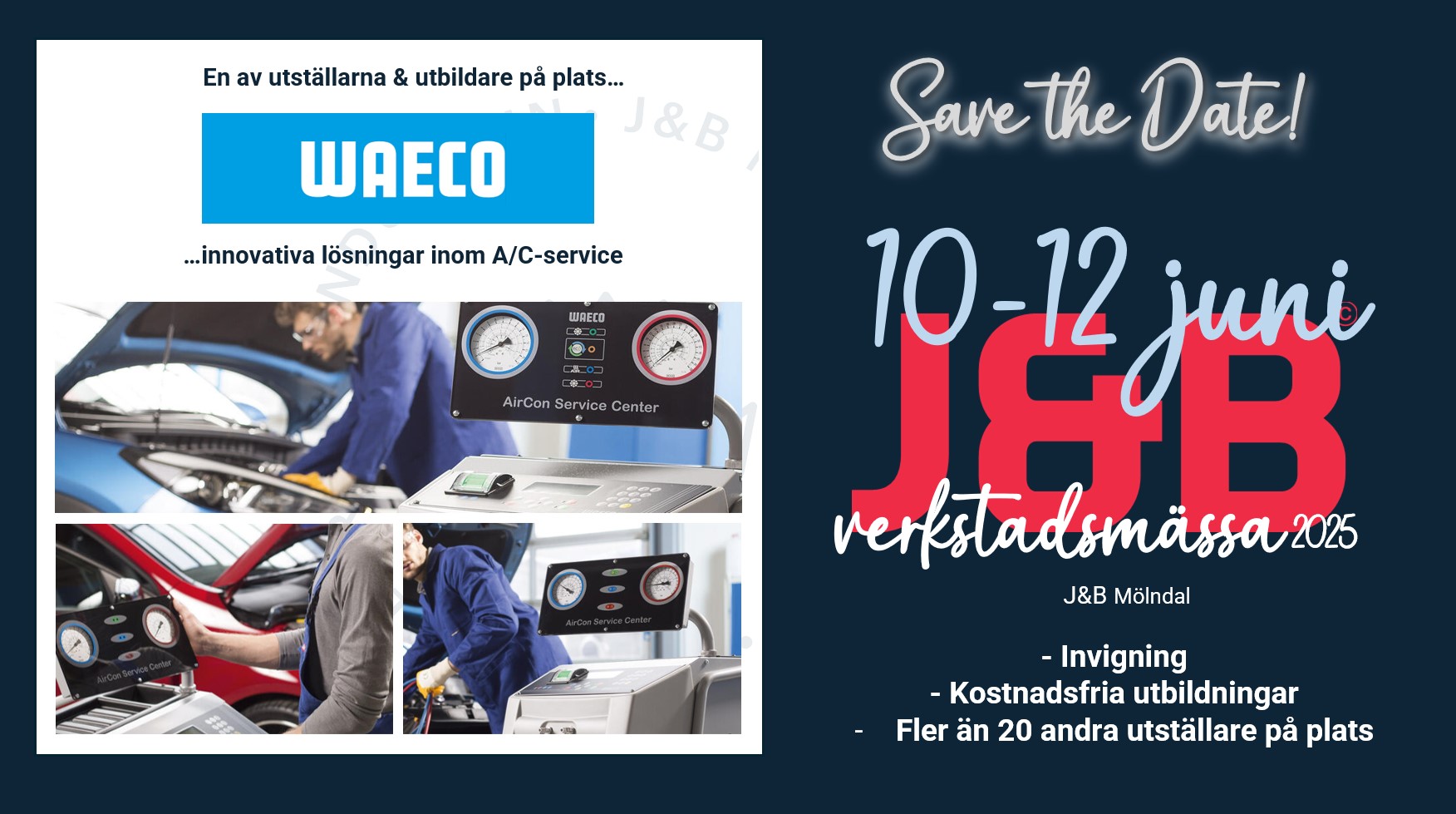 Waeco till J&B-mässan 10-12 juni 2025